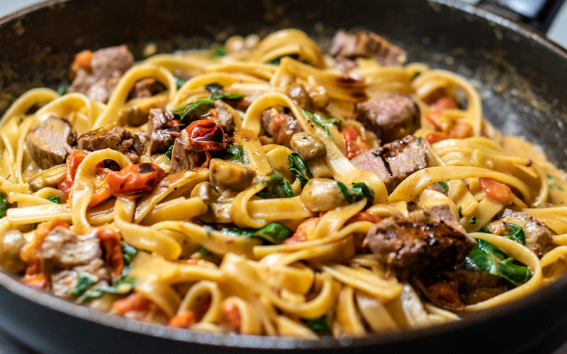 Homemade Sourdough Pasta (Tagliatelle in 30 Minutes)